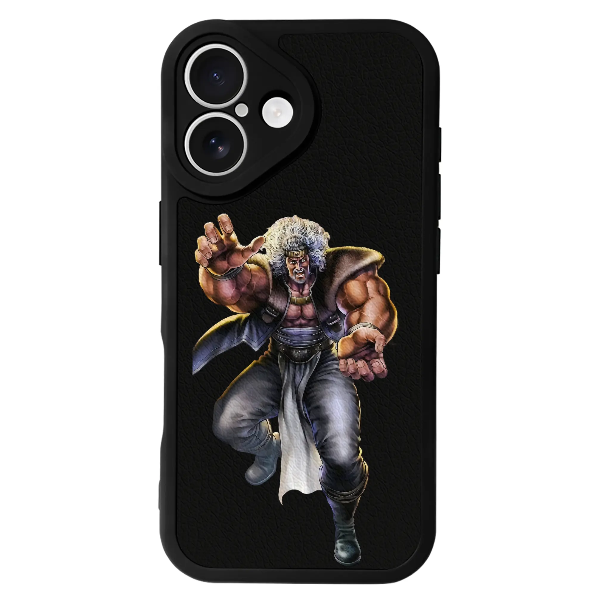 北斗の拳 グッズ,トキ - IPhone 16シリーズ対応 ・ シリコンスマホケース ・ レザー調 ・ 高精度フィット ・ 耐衝撃 ・ ワイヤレス充電対応 ・ 精密カット